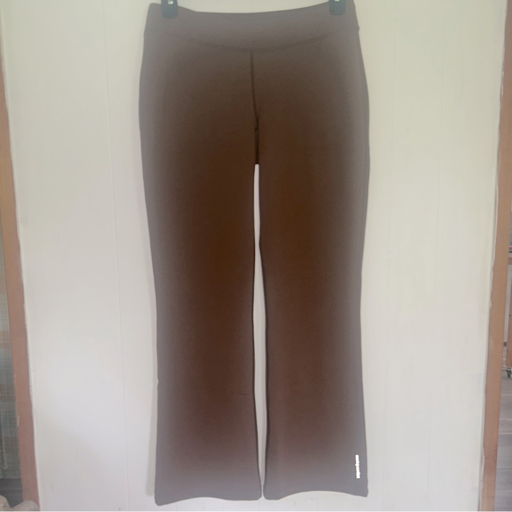 Moving Comfort Brown Flared Legging Yoga Pant Women’s Large